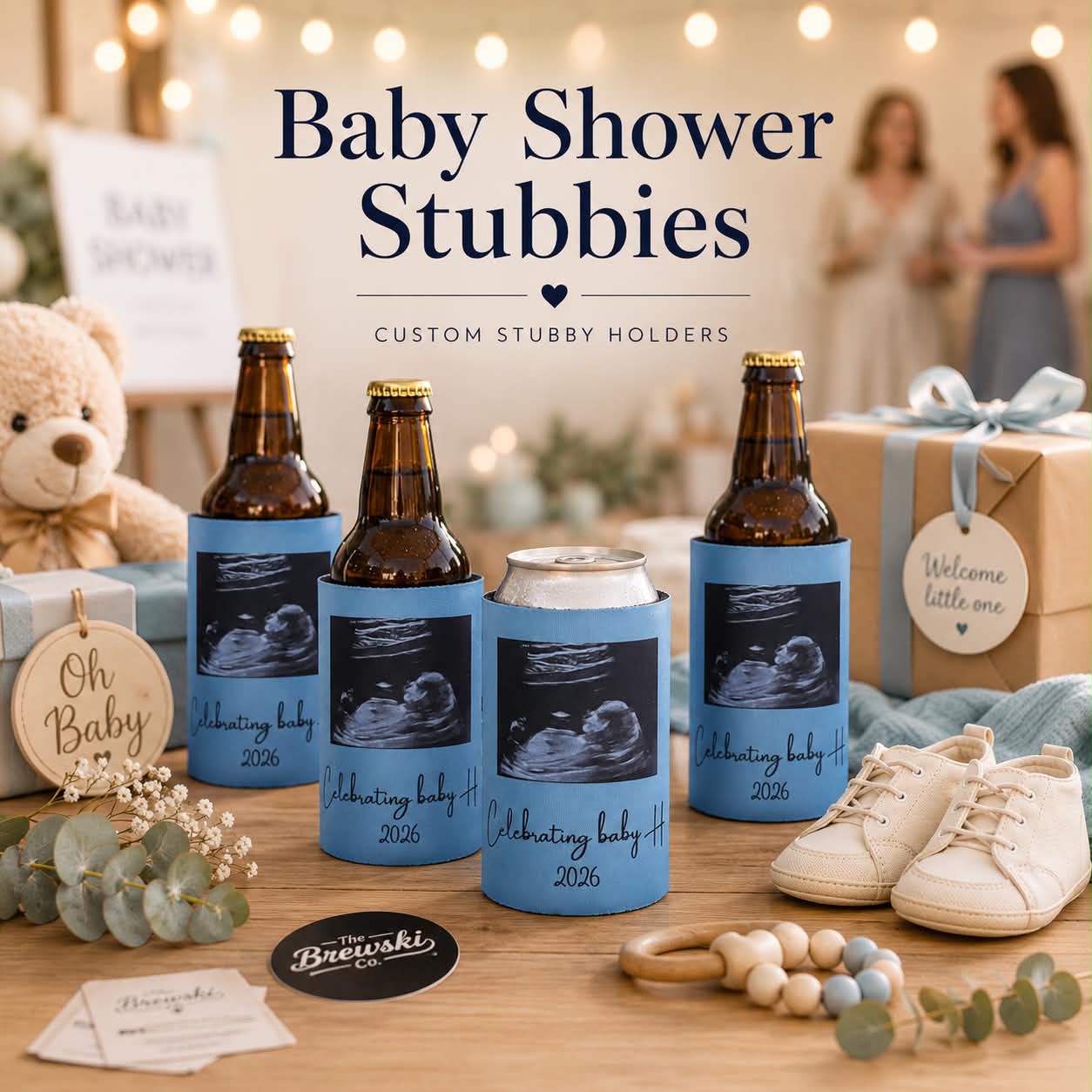 Baby Shower Stubbies