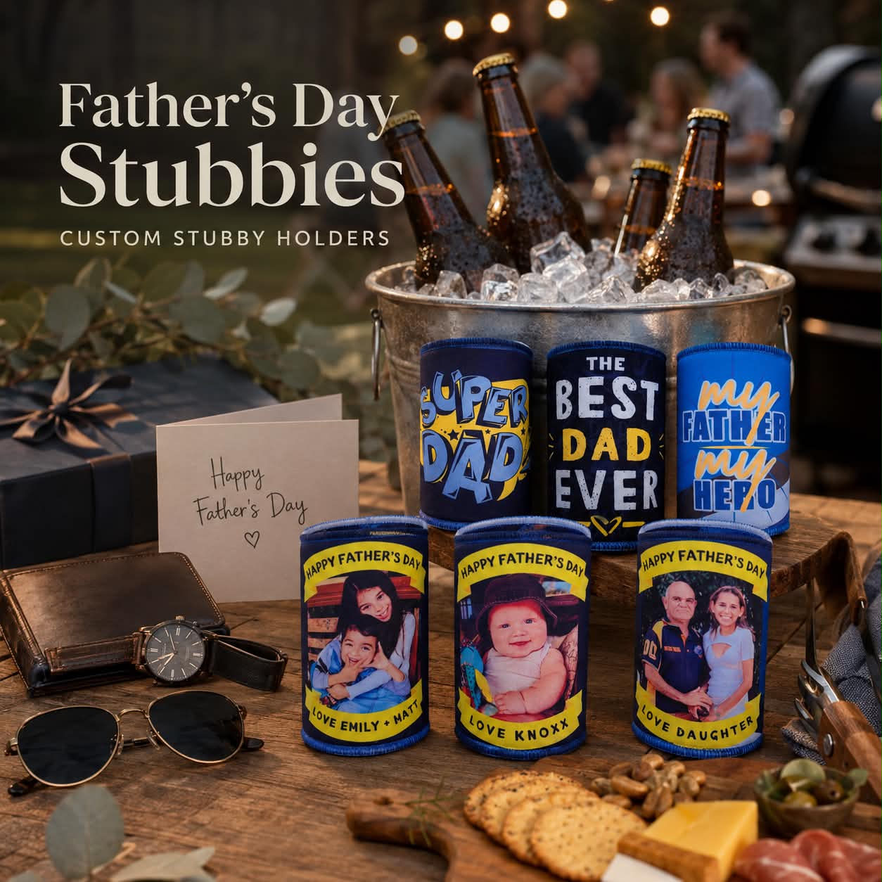 Fathers Day Stubbies