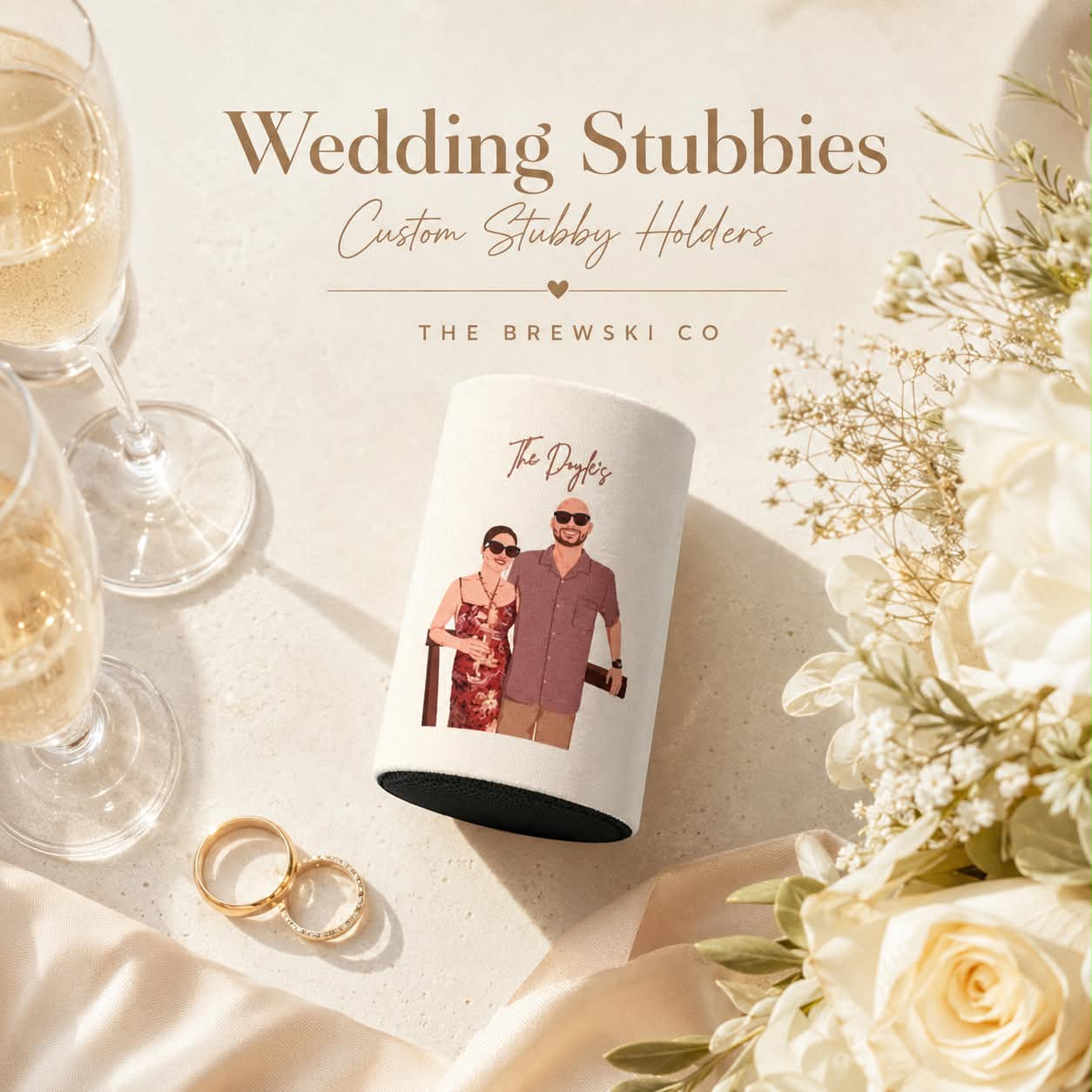 Wedding Stubbies