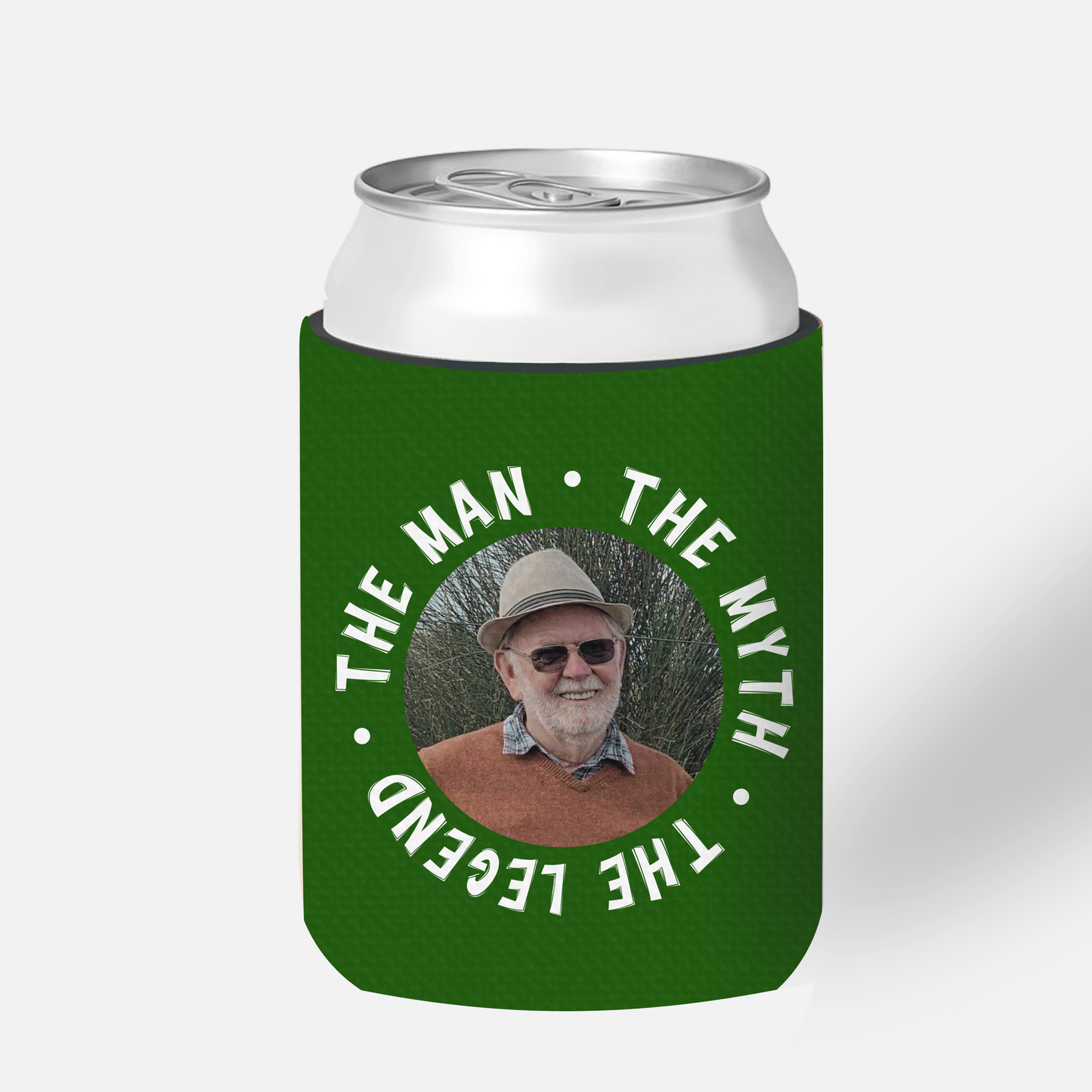 The Man The Myth The Legend - Personalised Stubby Holder for Birthday Parties
