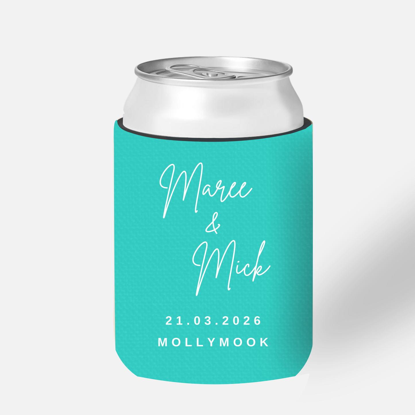 Palm Wedding Stubby Holder