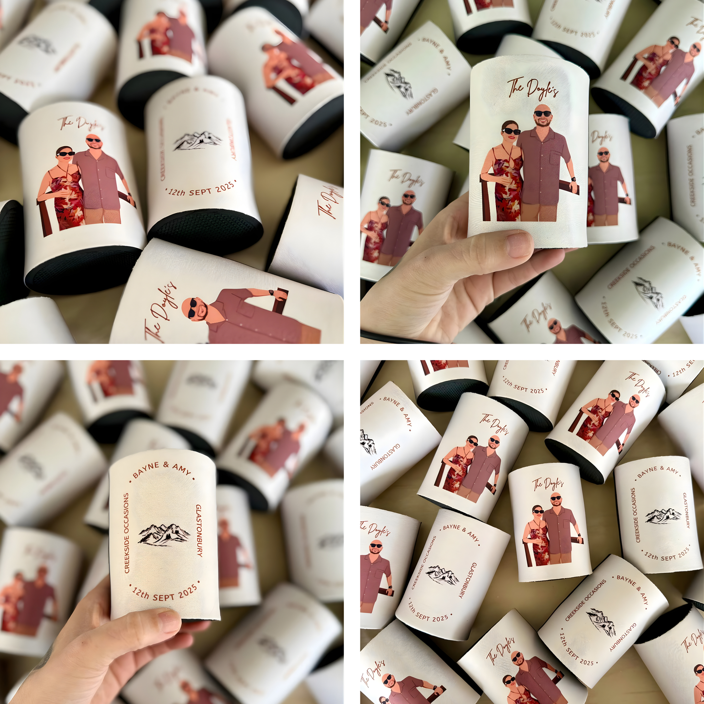 Custom Faceless Portrait Stubby Holder